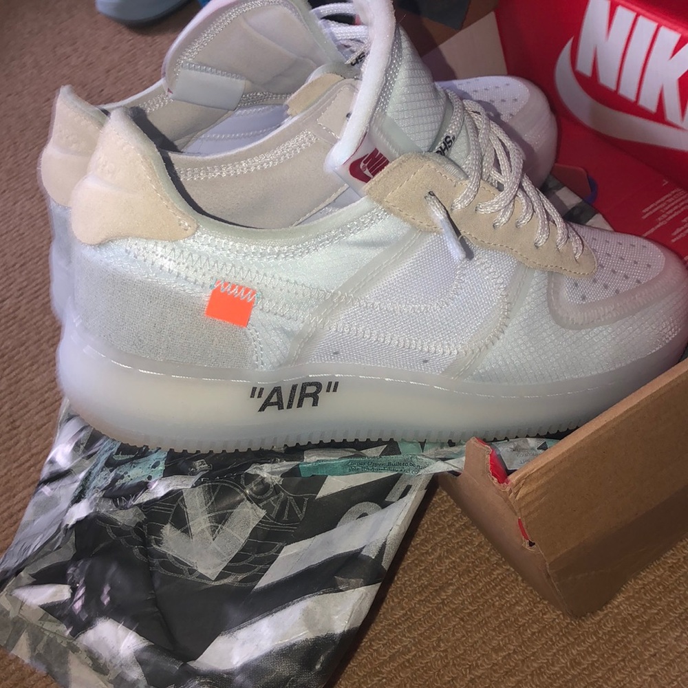 NIKE AIRFORCE OFFWHITE 1 WHITE